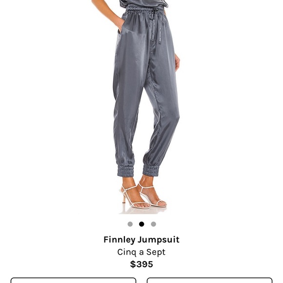 COPY - Cinq a sept finnley jumpsuit XS WORN ONCE - Picture 2 of 3